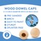 Wood Dowel Caps Assorted Sizes, For Crafts and DIY | Woodpeckers